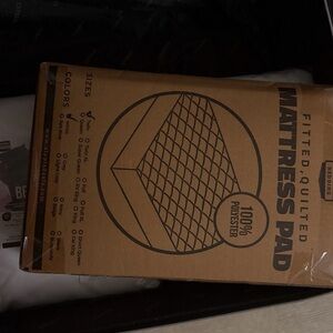 Bedding Fitted Quilted Mattress Pad